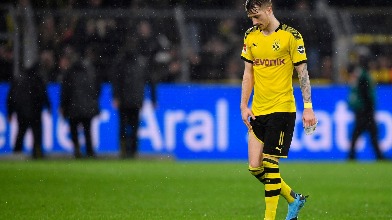 Marco Reus z Borrusie Dortmund.