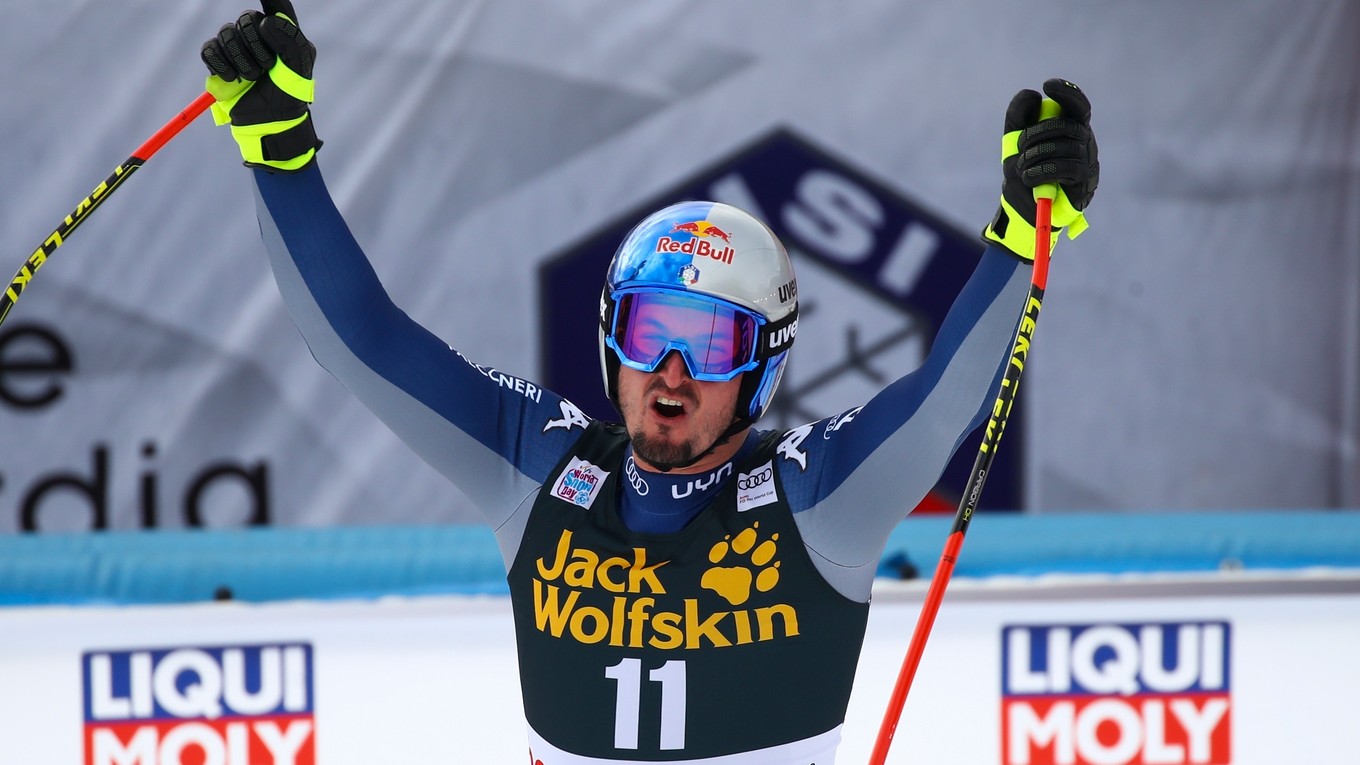 Dominik Paris vyhral zjazd v Bormiu 2019.