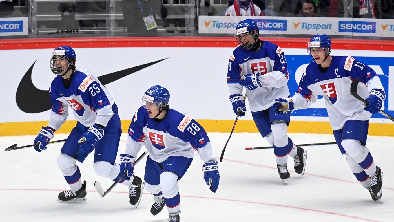 Slovensko počas MS v hokeji do 20 rokov 2020.