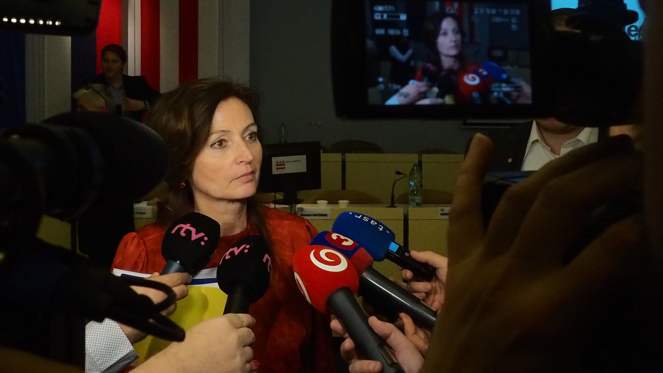 Primátorka mesta Prešov Andrea Turčanová (KDH).