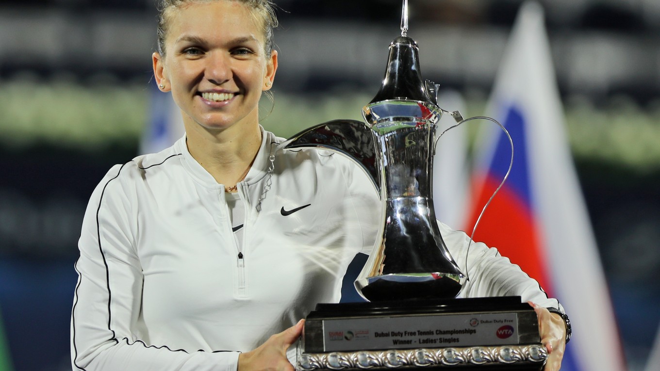 Simona Halepová vyhrala turnaj WTA v Dubaji 2020.
