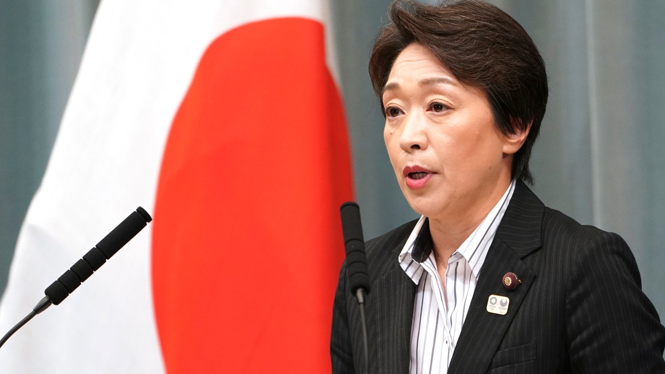 Japonská ministerka pre olympiádu Seiko Hašimotová.