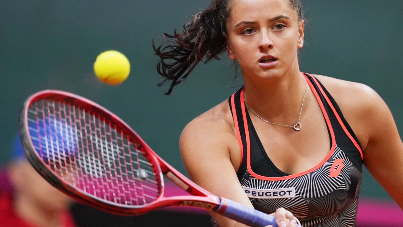 Slovenská tenistka Viktória Kužmová.