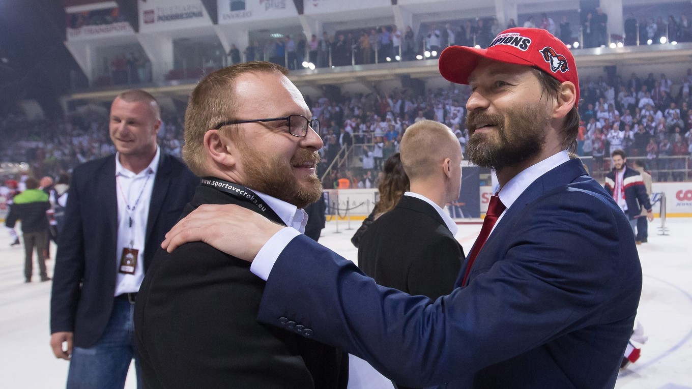 Pavol Gašpar (vľavo) a Vladimír Országh na ilustračnej fotografii.