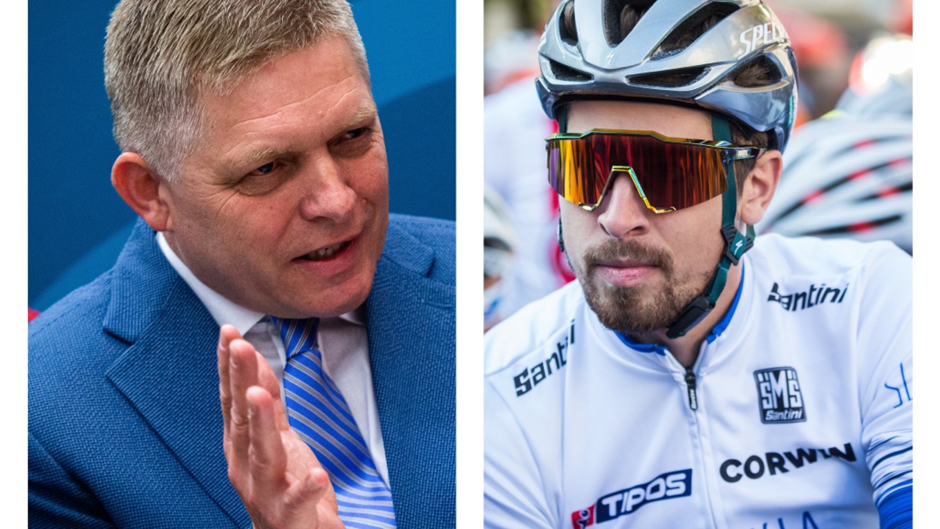 Robert Fico a Peter Sagan.