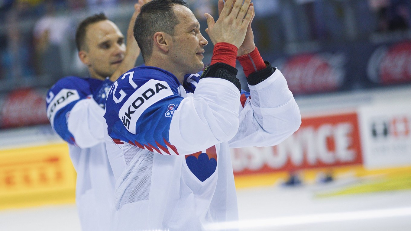 Ladislav Nagy sa na MS 2019 v Košiciach rozlúčil s hokejovou kariérou.