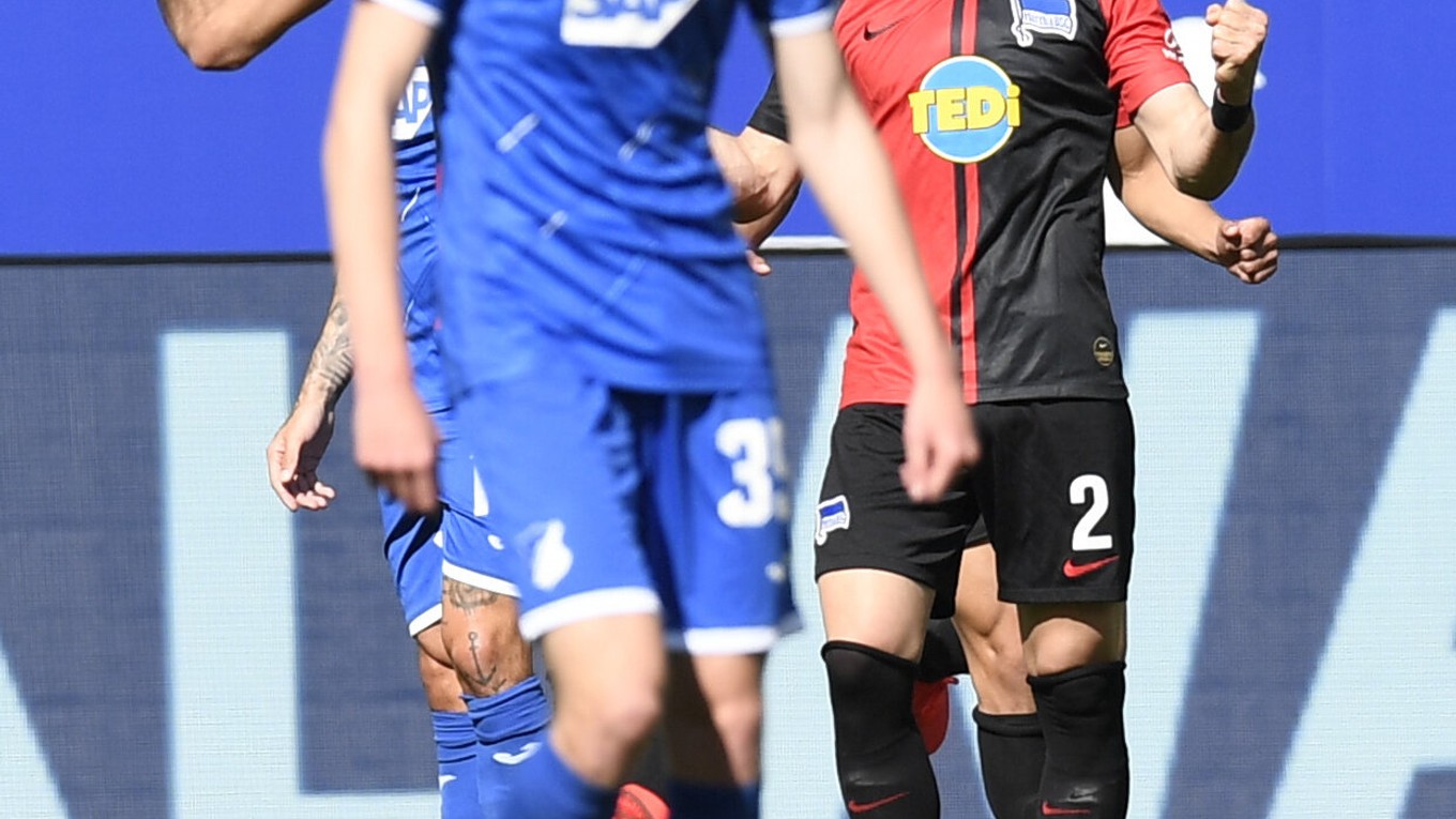 Peter Pekarík v drese Hertha Berlín.