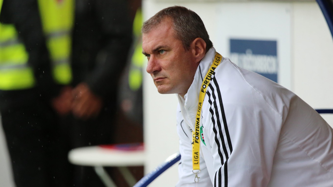 Tréner Stanislav Varga.