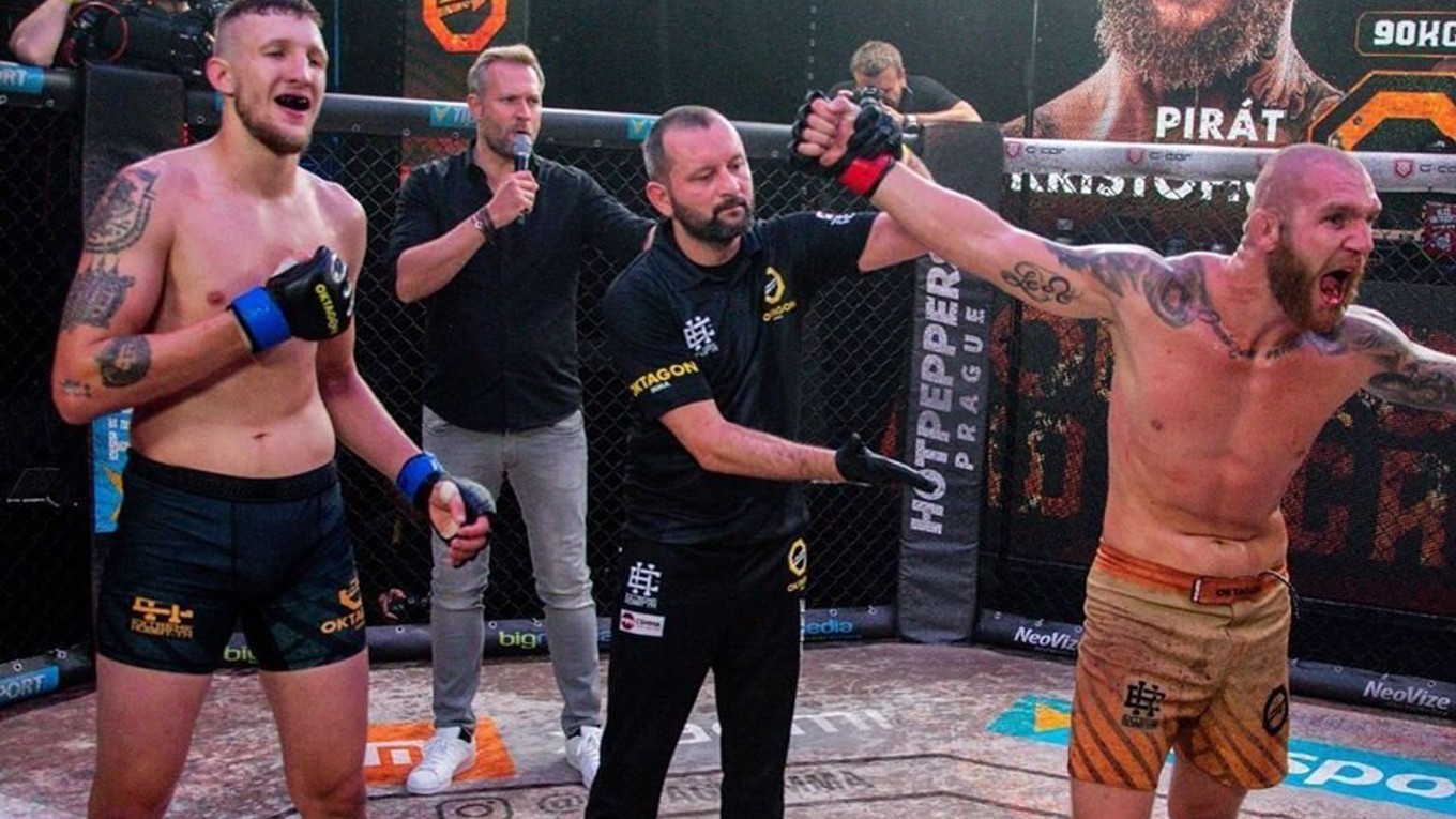 Samuel "Pirát" Krištofič (vpravo).