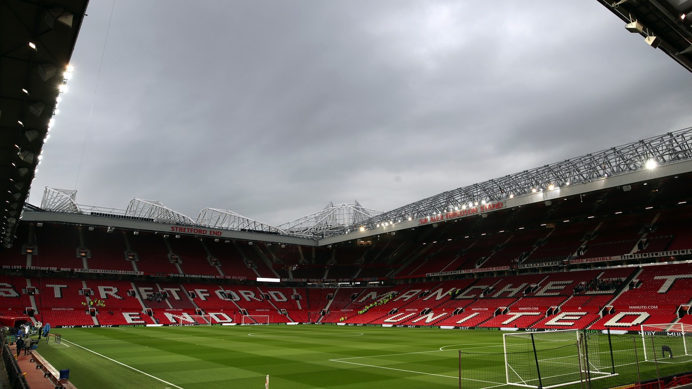 Štadión Man United.