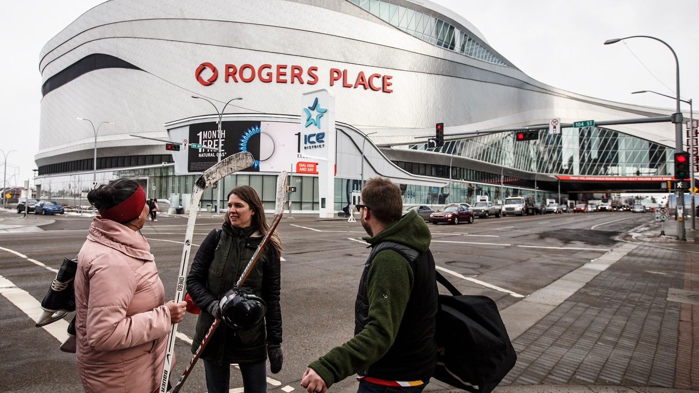 Rogers Place, štadión klubu Edmonton Oilers.