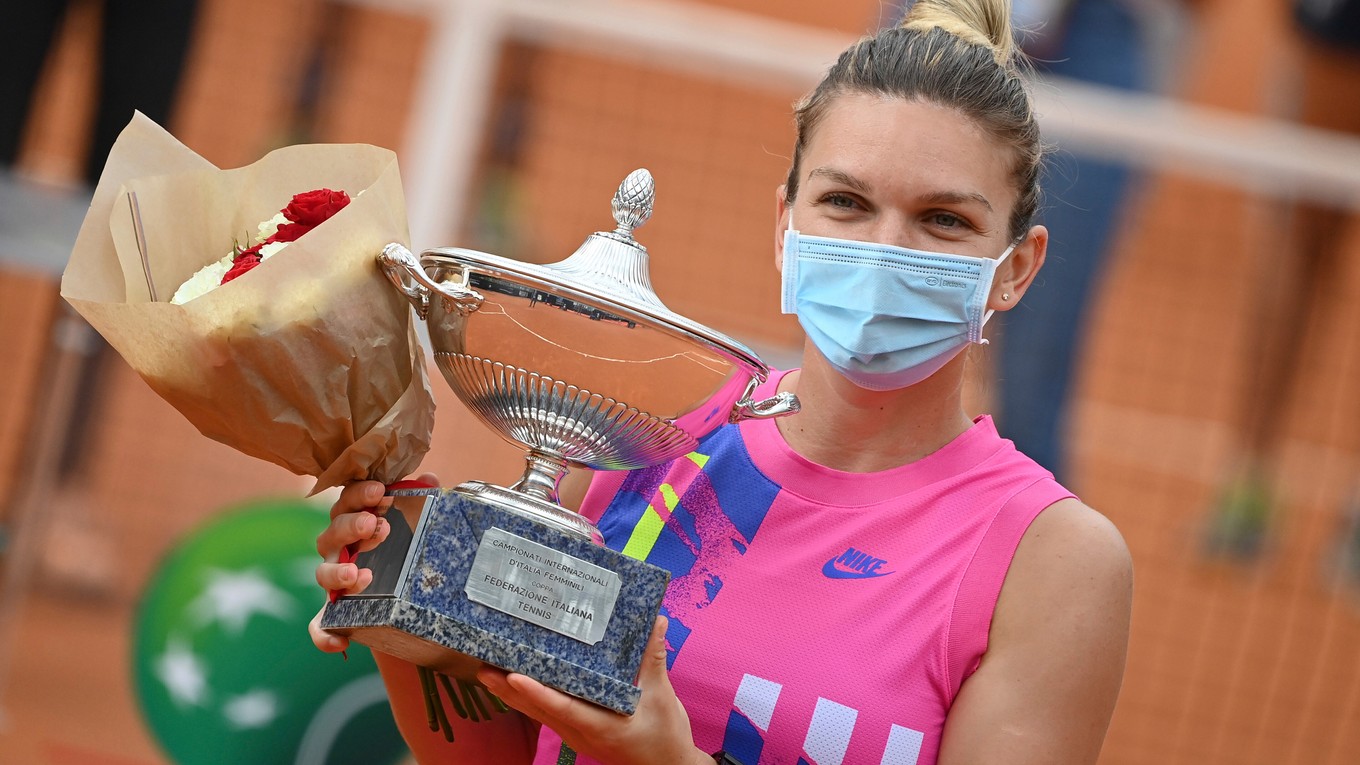 Simona Halepová vyhrala turnaj WTA v Ríme 2020.