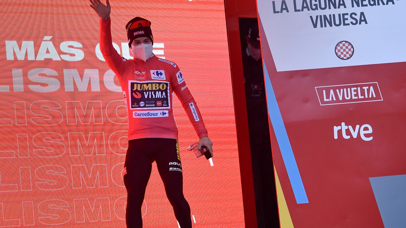 Primož Roglič na Vuelta 2020.