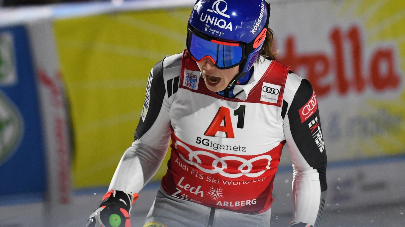 Petra Vlhová vyhrala paralelný obrovský slalom v Lechu. 