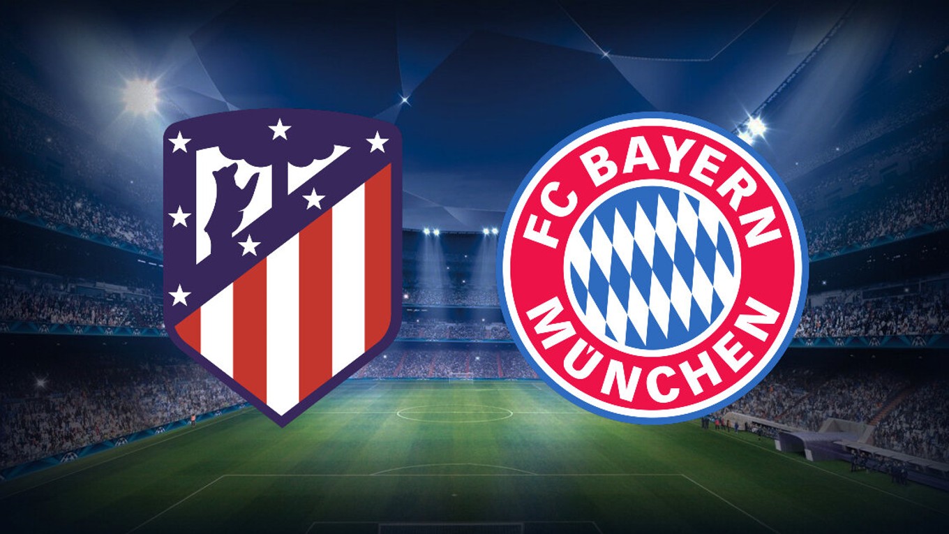 Sledujte futbal Atlético Madrid - Bayern Mníchov, Liga majstrov LIVE stream dnes.