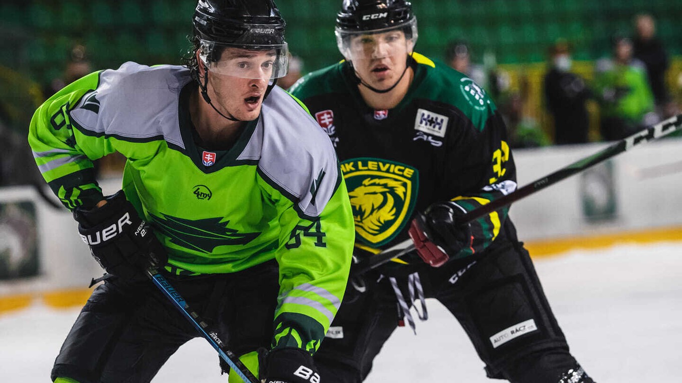 Momentka zo zápasu Levice - Žilina.