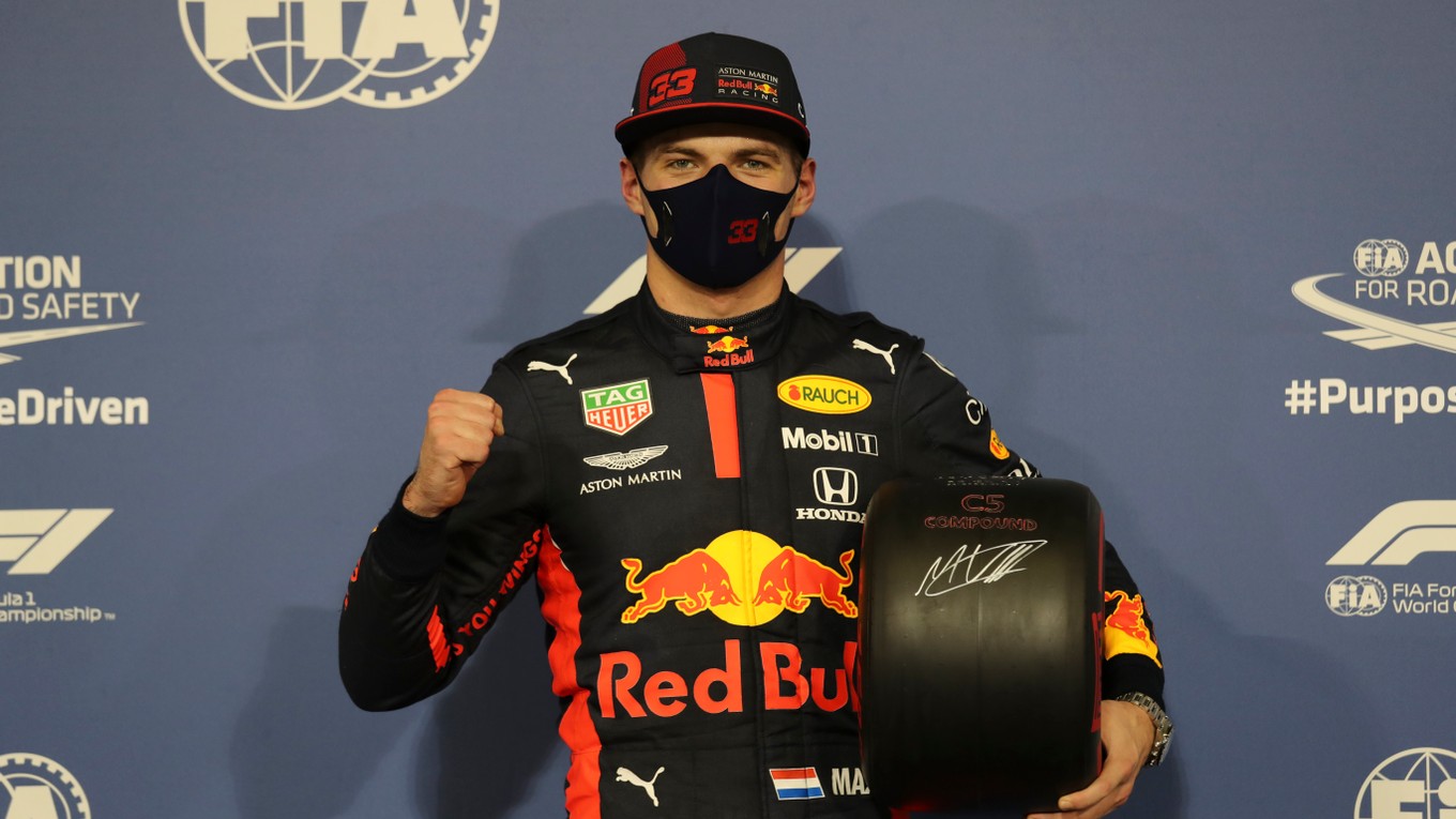 Max Verstappen vyhral kvalifikáciu na VC Abú Zabí 2020.