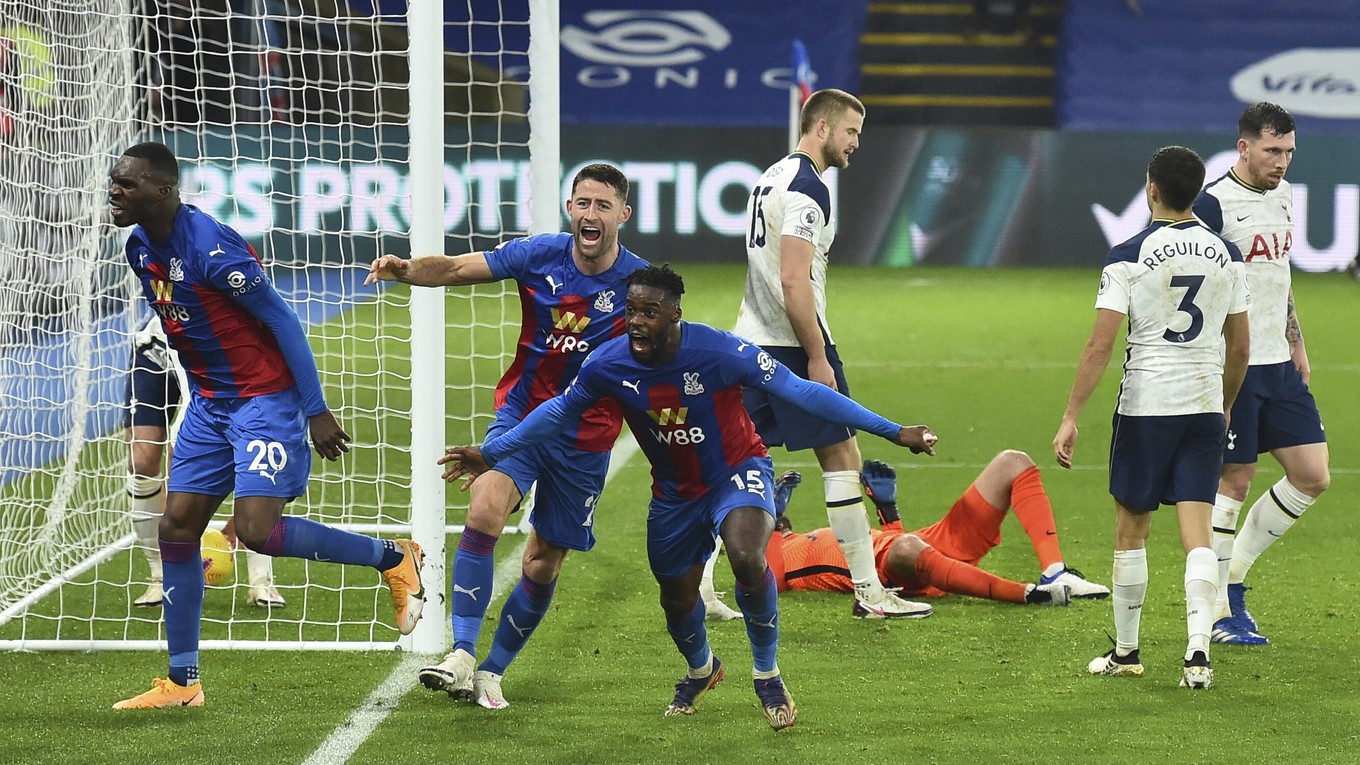 Momentka zo zápasu Crystal Palace - Tottenham.