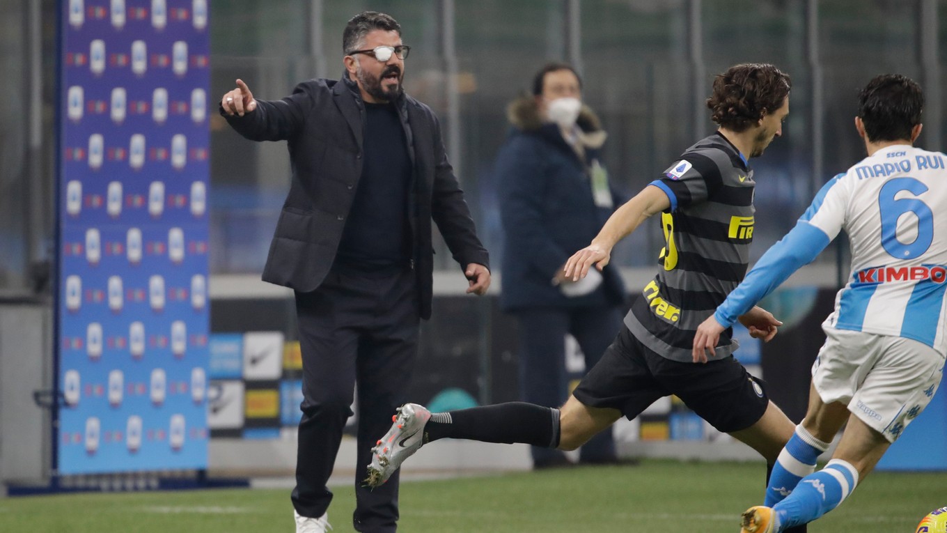 Gennaro Gattuso, tréner SSC Neapol.