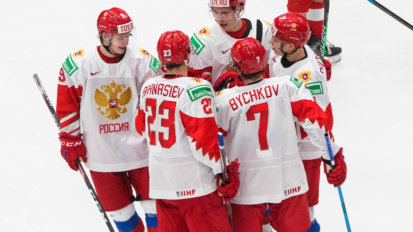 Hokejisti Ruska na MS U20 v hokeji 2021.