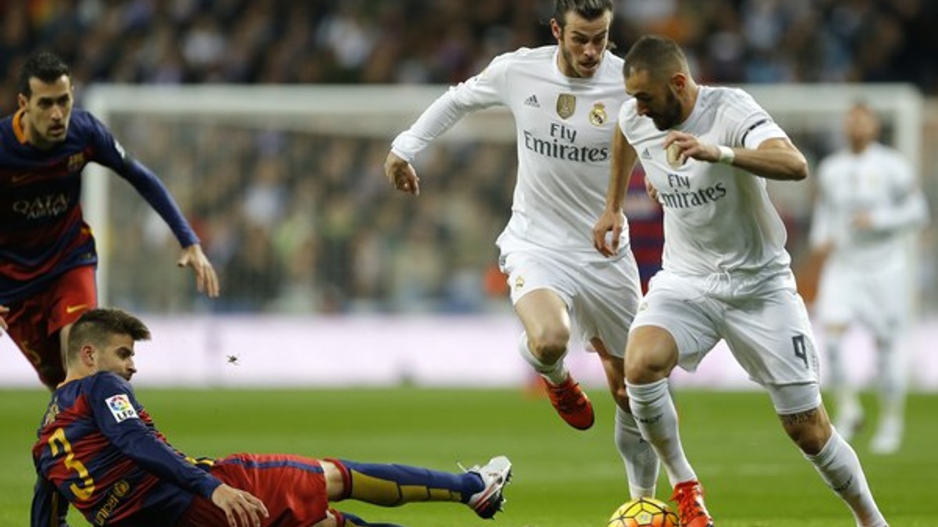 Benzema (pri lopte) je dôležitou súčasťou Realu Madrid.