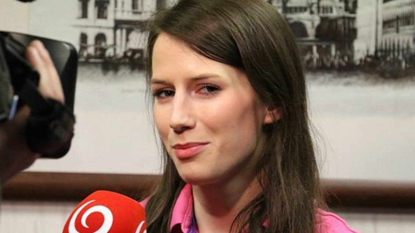 Kapitánka tímu Lucia Košturiaková.