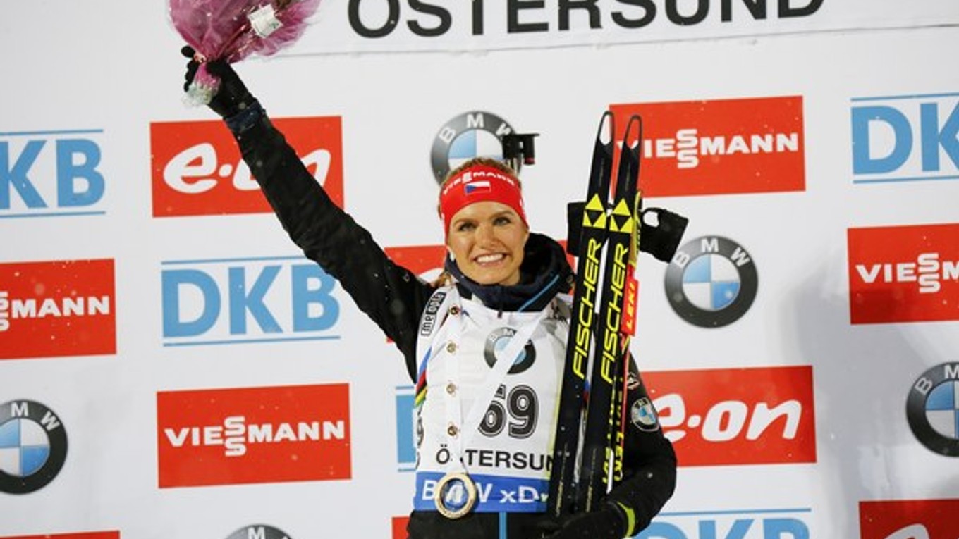 Gabriela Soukalová vybojovala deviate víťazstvo vo Svetovom pohári.