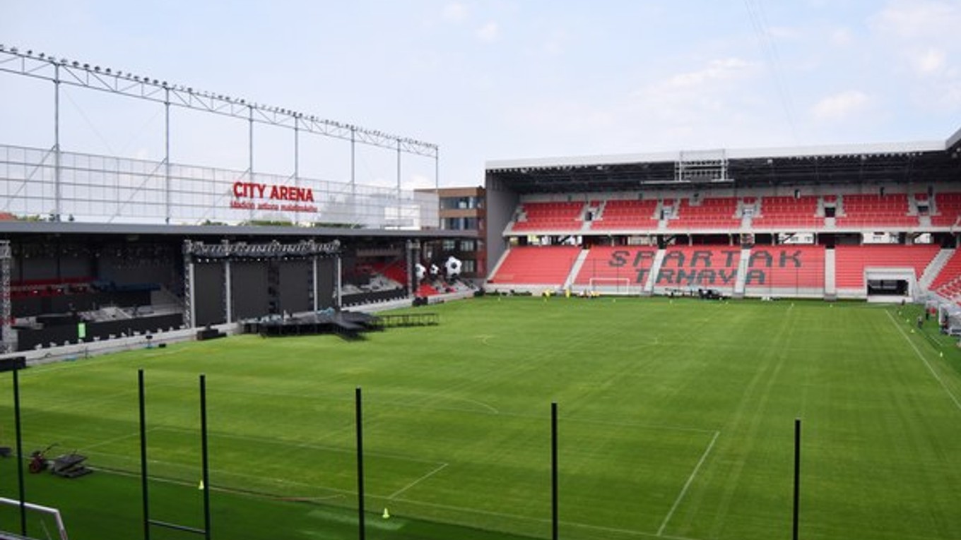 City Arena je najmodernejším štadiónom na Slovensku.
