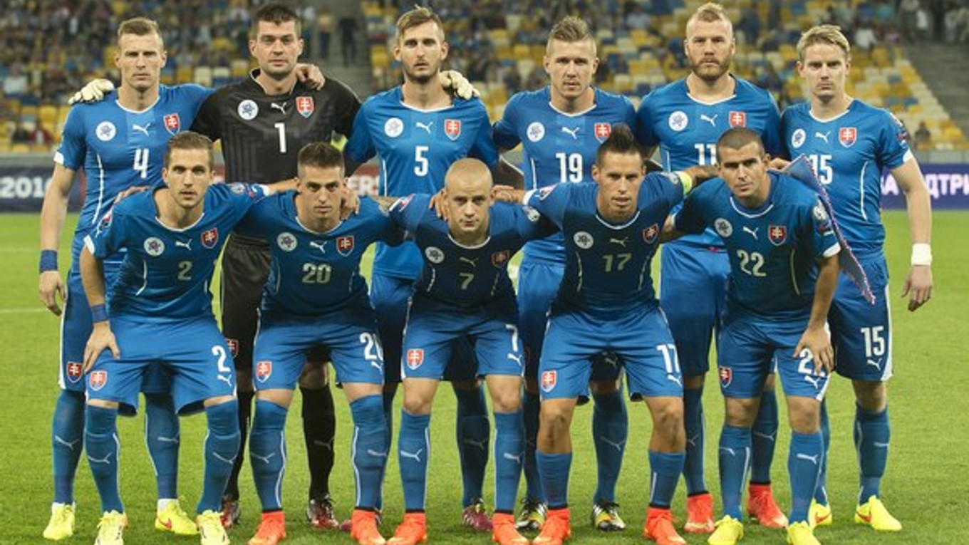 Slovenská futbalová reprezentácia.