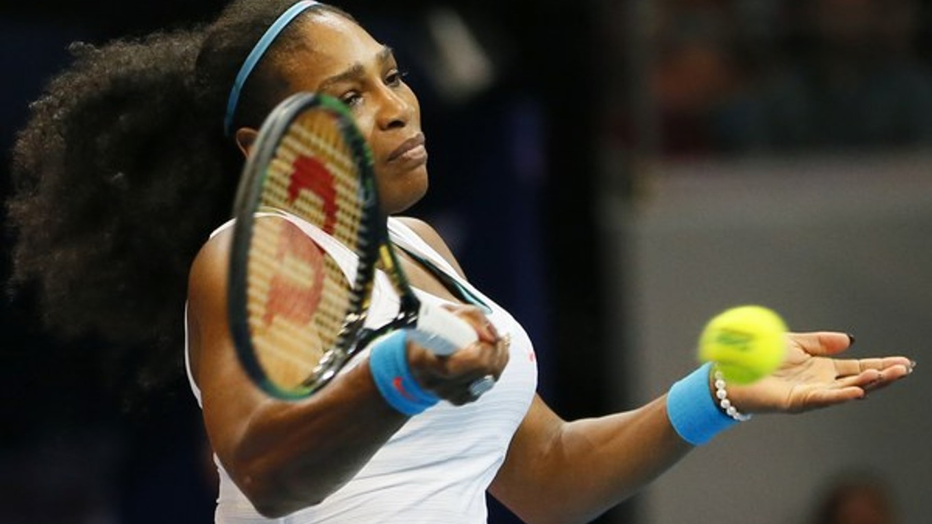 Serena Williamsová vyhrala počas roka tri grandslamové turnaje.