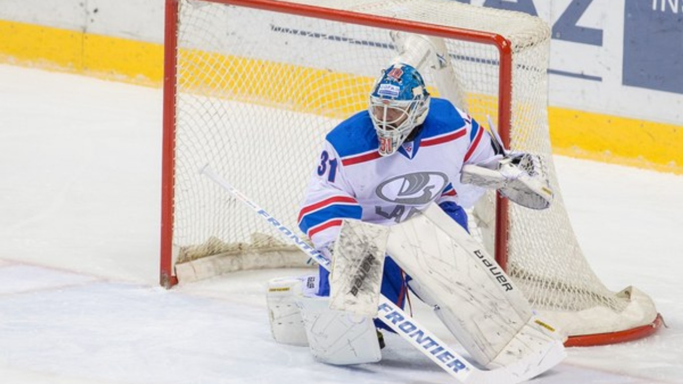 Jednou z hviezd týždňa v KHL je brankár Lady Togliatti Edgars Masalskis.