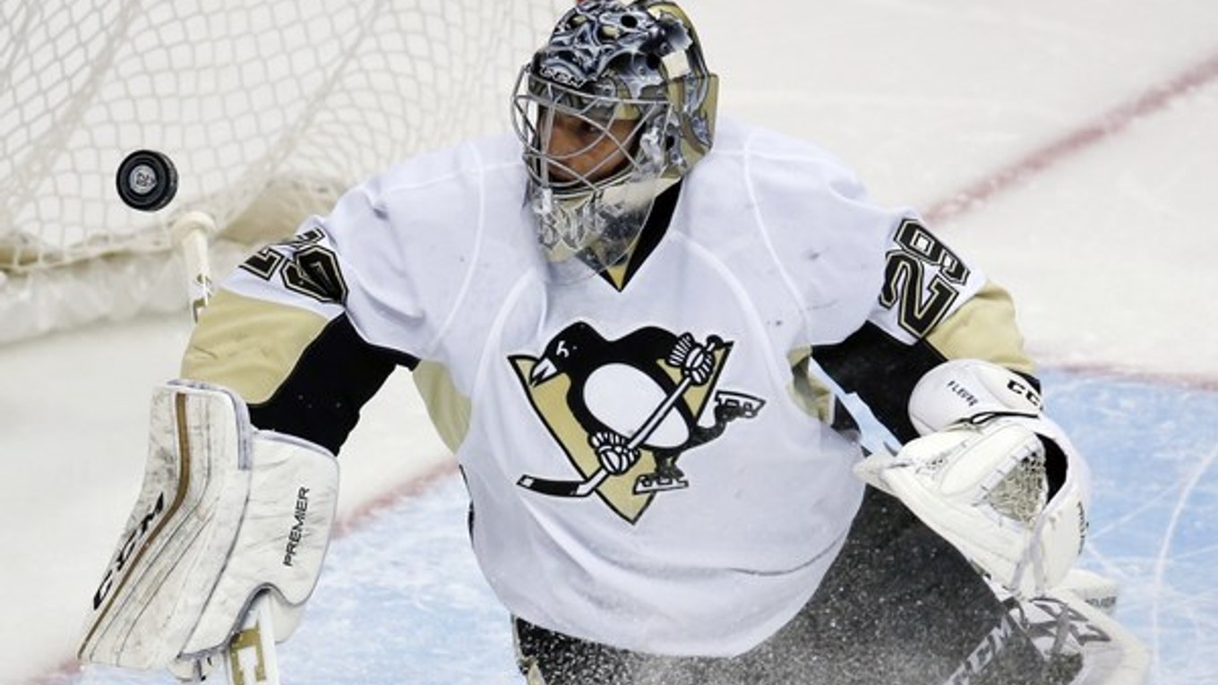 Marc-Andre Fleury bude Pittsburghu pár dní chýbať.
