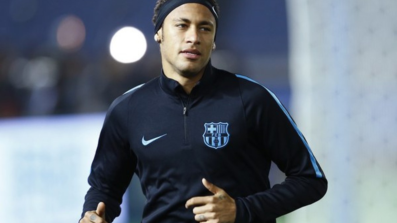 Neymar v stredu opäť trénoval.