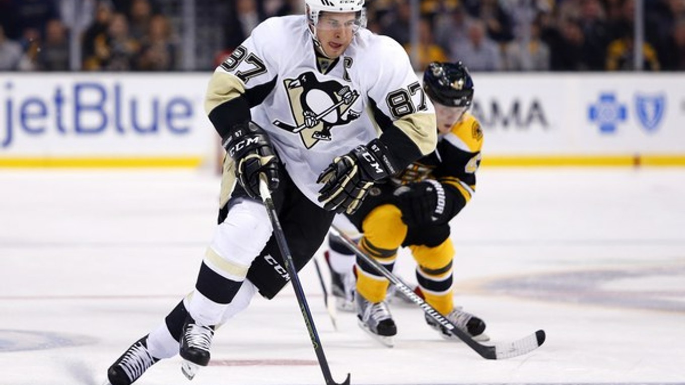 Kapitán Pittsburghu Penguins Sidney Crosby.