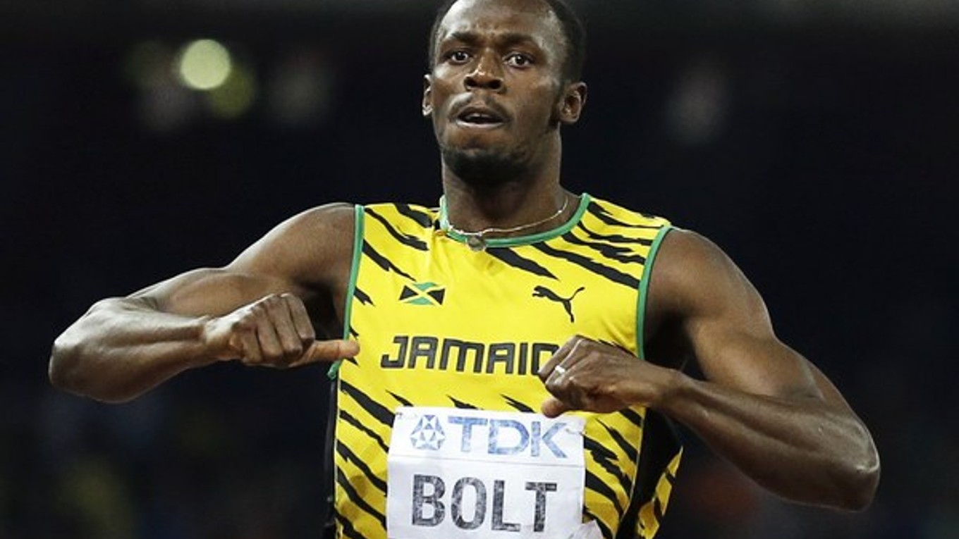 Na MS v Pekingu získal Usain Bolt tri zlaté medaily. V pretekoch na 100 i 200 m a ako člen jamajskej štafety na 4x100 m.