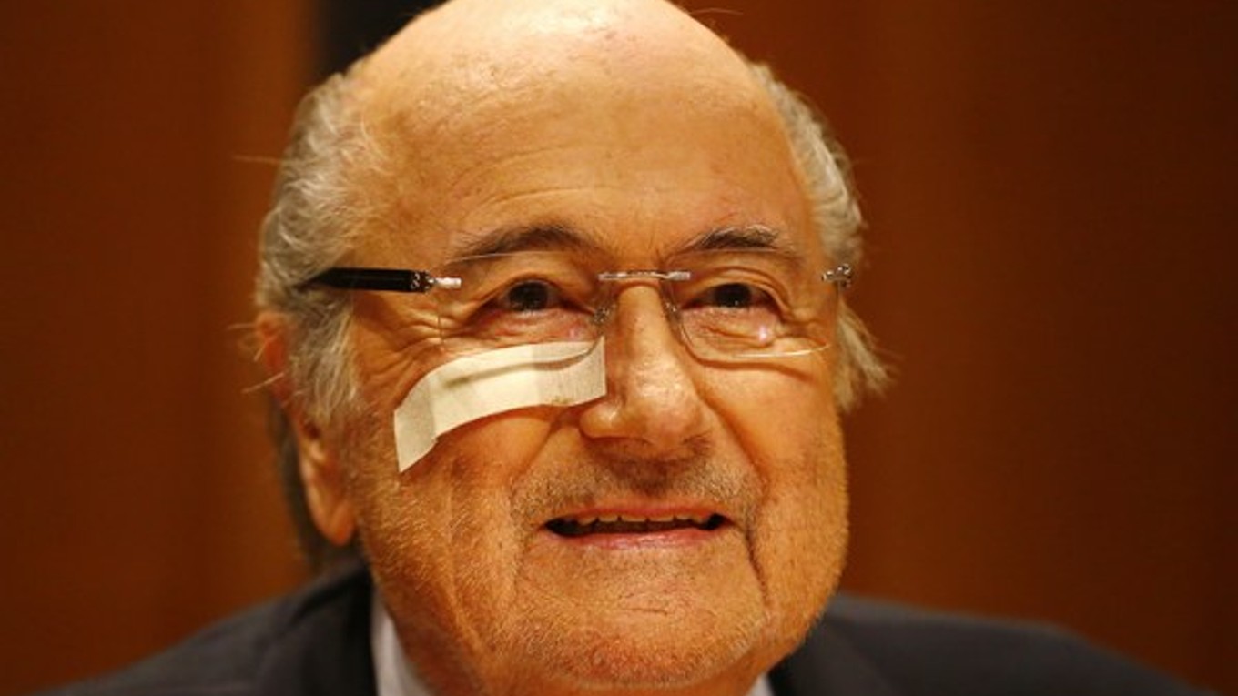 Suspendovaný prezident FIFA Sep Blatter.