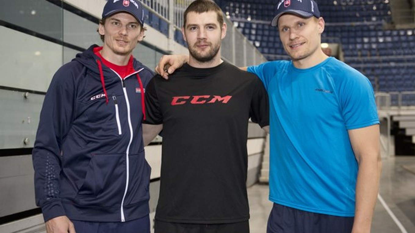 Tomáš Kopecký (vľavo) a Adrej Meszároš (v strede) by mali opustiť scénu NHL.