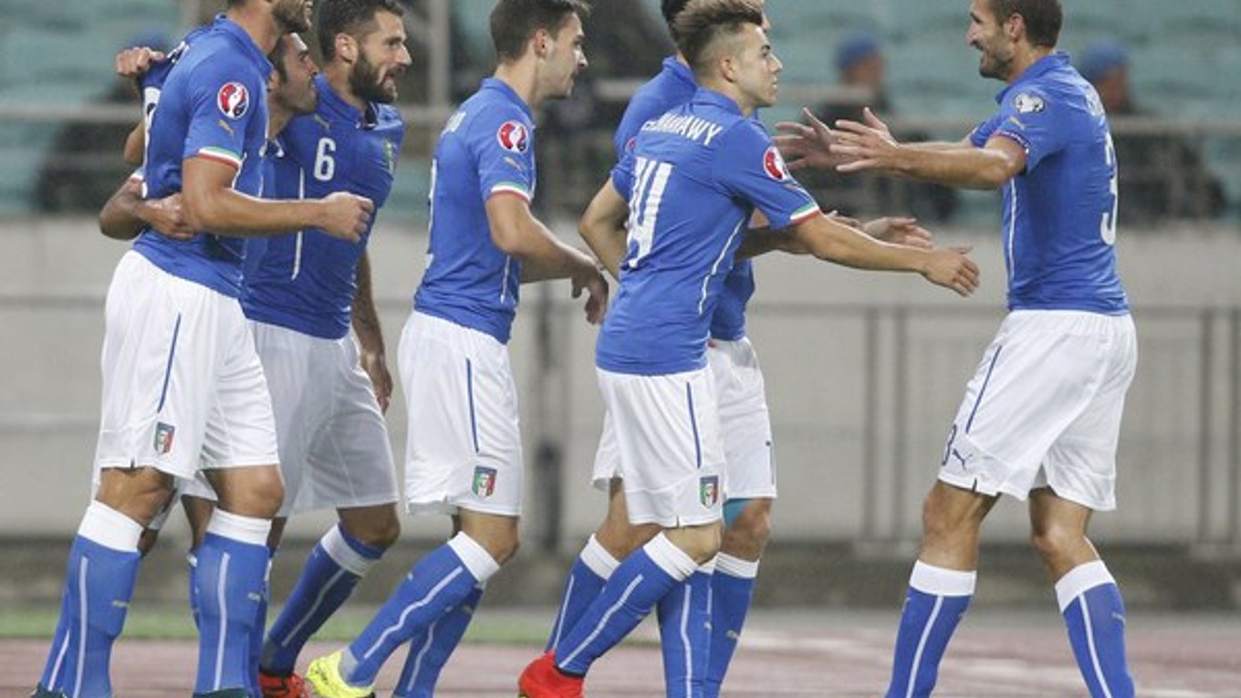 Futbalisti Taliansak sa tešia z gólu v zápase proti Azerbajdžanu.