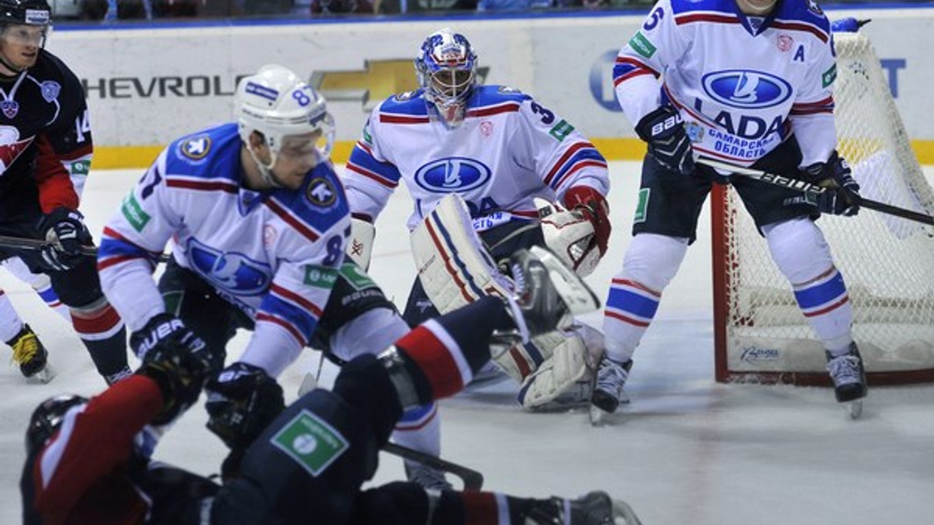 Hokejisti Lady Togliatti sú suverénne najslabším tímom tohtoročnej KHL. Proti Slovanu však tri body vybojovali.