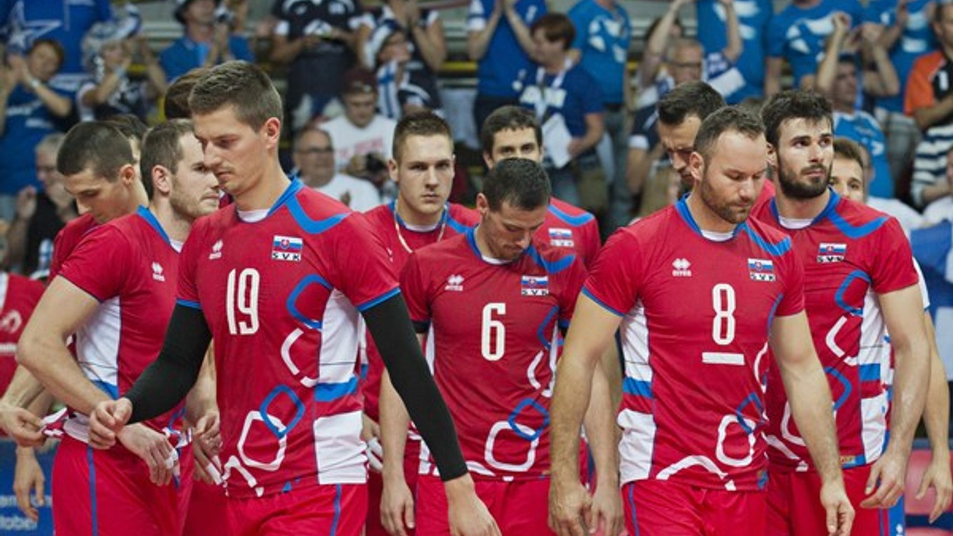 Slovenskí volejbalisti nevyhrali na majstrovstvách Európy ani jeden zápas.