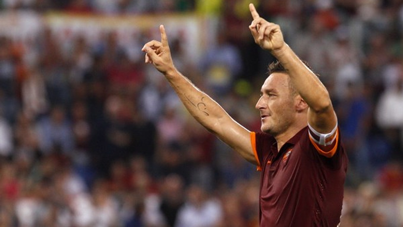 Francesco Totti je už teraz legendou AS Rím.