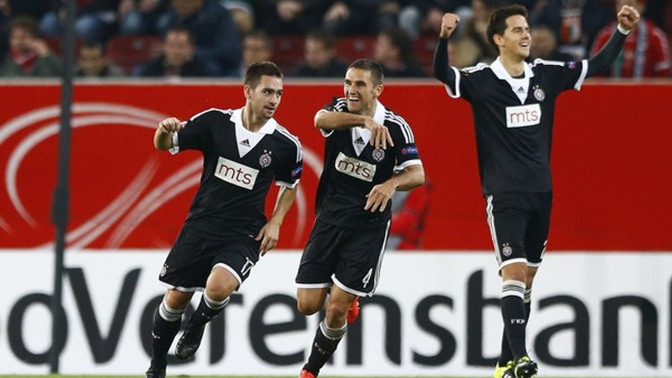 Futbalisti Partizanu Belehrad mali ideálny vstup do tohtoročnej skupinovej fázy Európskej ligy UEFA.
