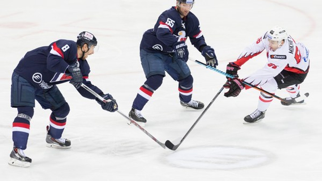 Slovanisti síce veľmi chceli, no gól proti Omsku streliť nedokázali.