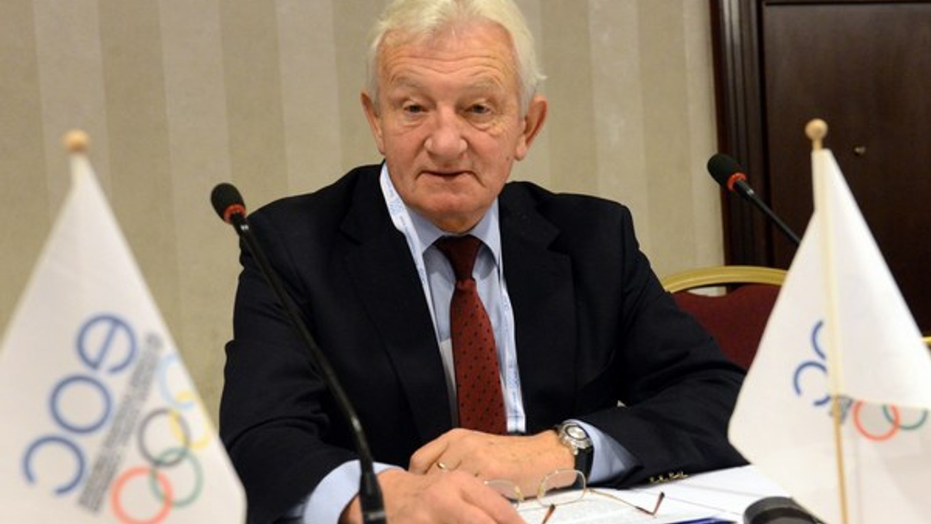 Prezident Slovenského olympijského výboru František Chmelár.