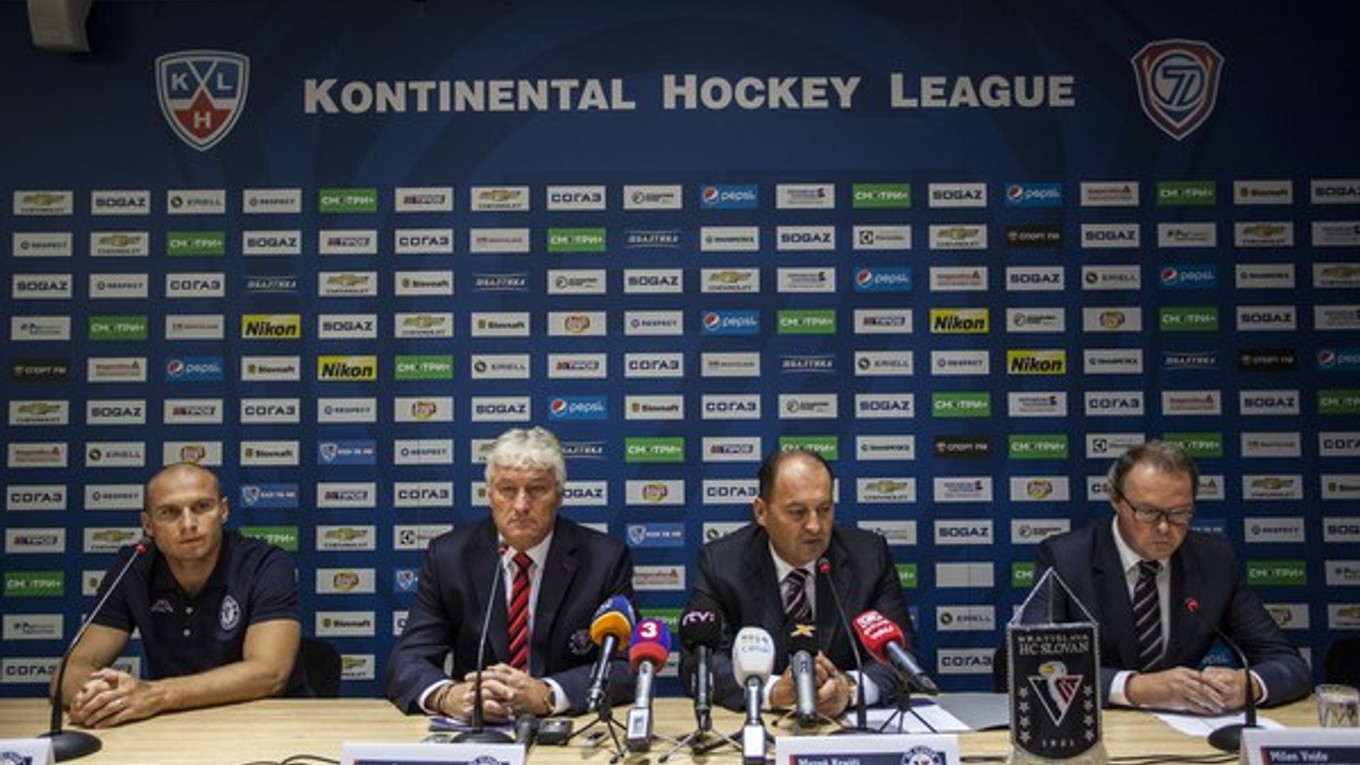 Na tlačovej konferencii panovala optimistická nálada a odhodlanie uspieť v začínajúcej sezóne KHL.