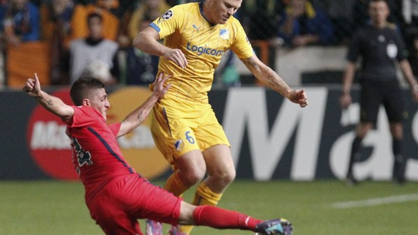 Riise (vpravo) vyhral pred desiatimi rokmi Ligu majstrov v drese Liverpoolu. Poslednú sezónu hrával na Cypre.