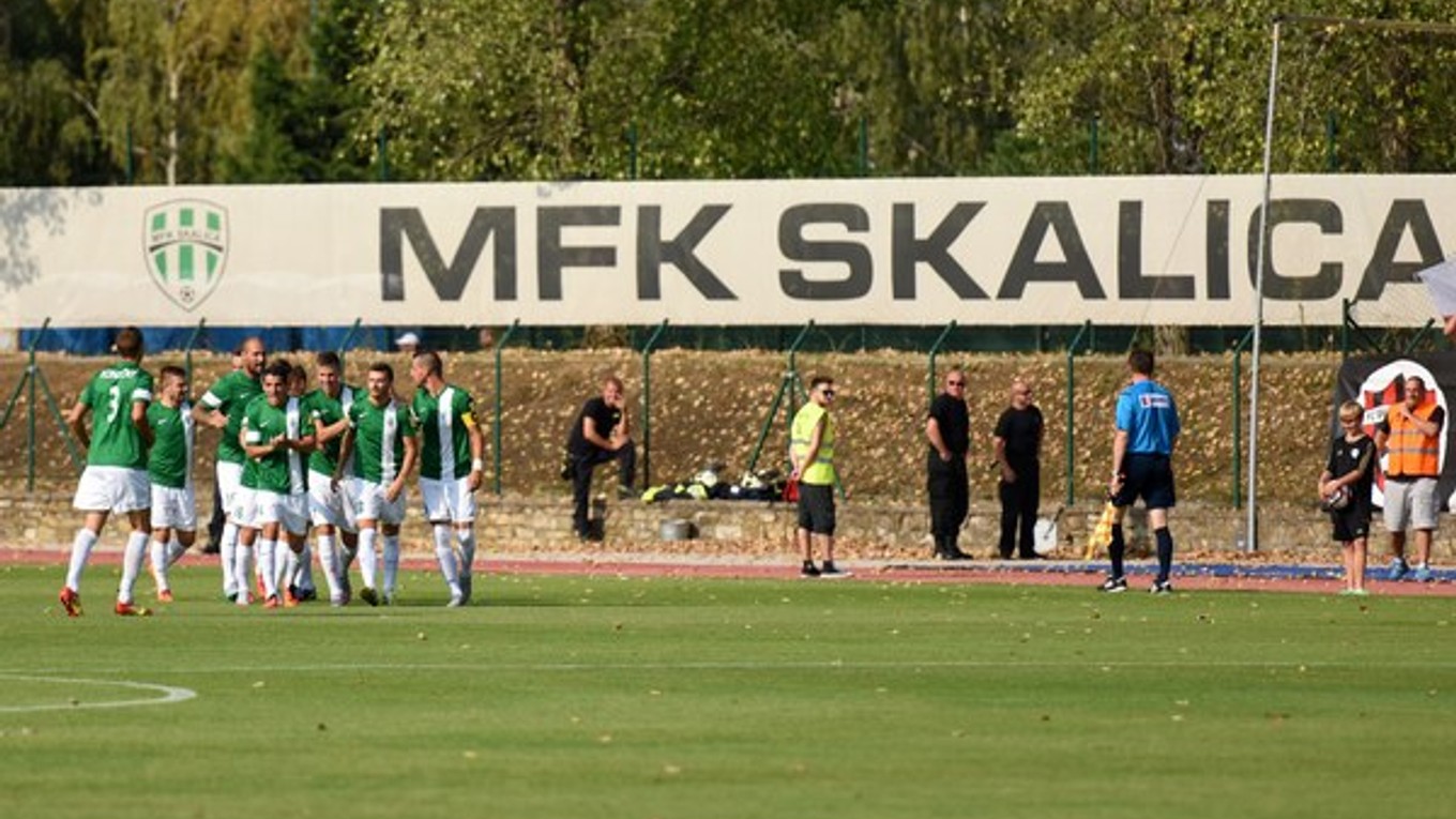 Futbalisti Skalice privítali Spartak Trnava v piatom kole Fortuna ligy už na domácom štadióne.