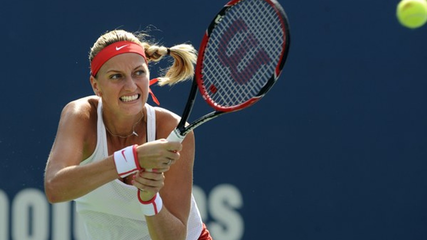Petra Kvitová potvrdila, že sa jej na turnaji v New Havene darí.