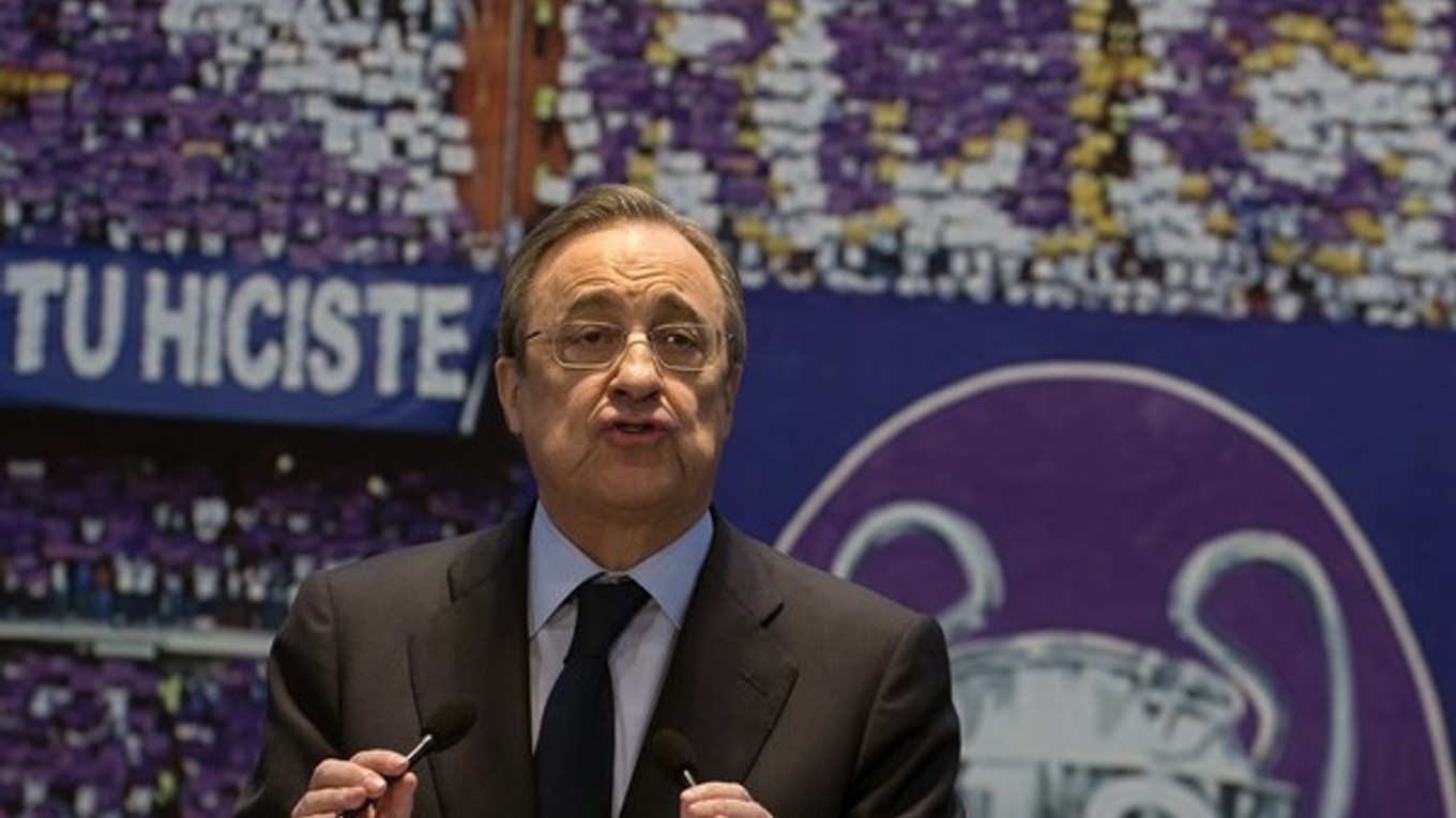 Prezident Realu Madrid Florentino Pérez.