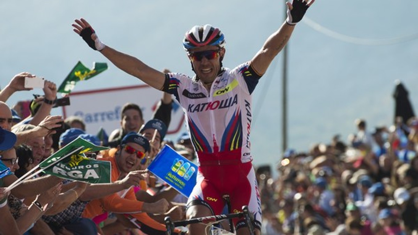 Joaquin Rodriguez v cieli etapy.